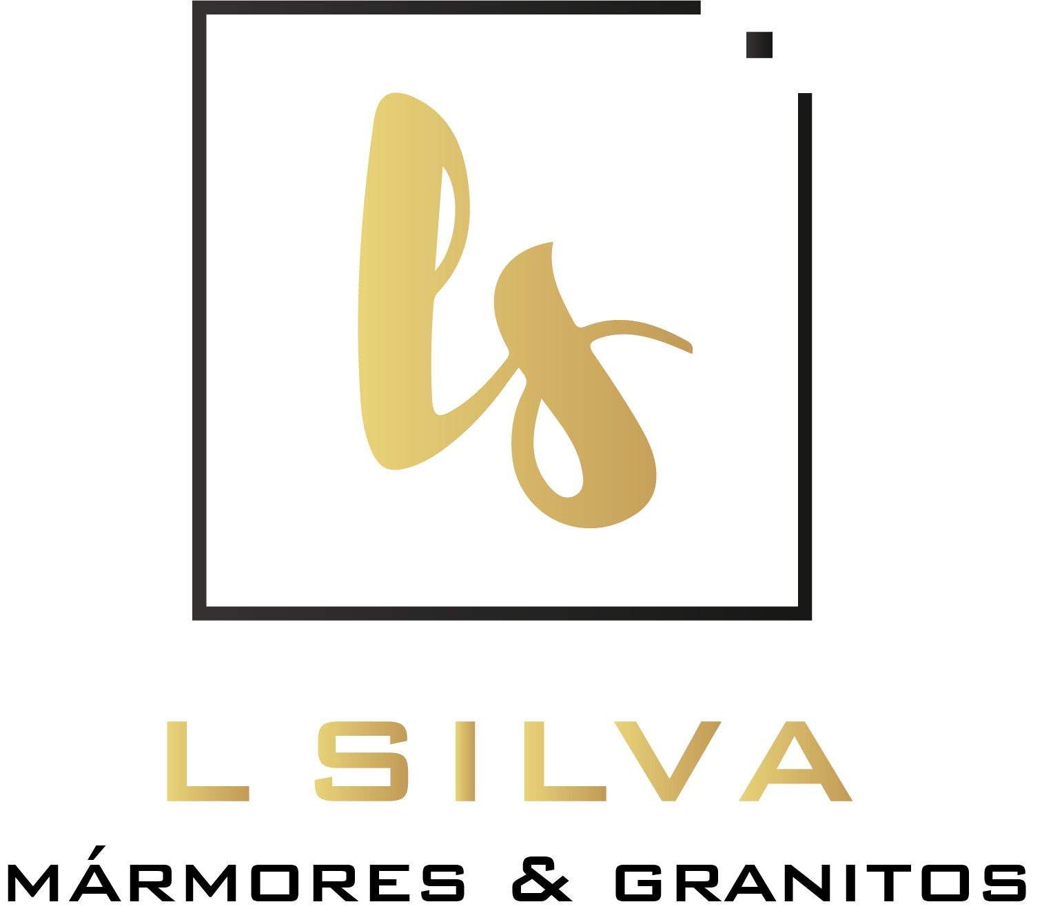 L Silva Mármores e Granitos logomarca.